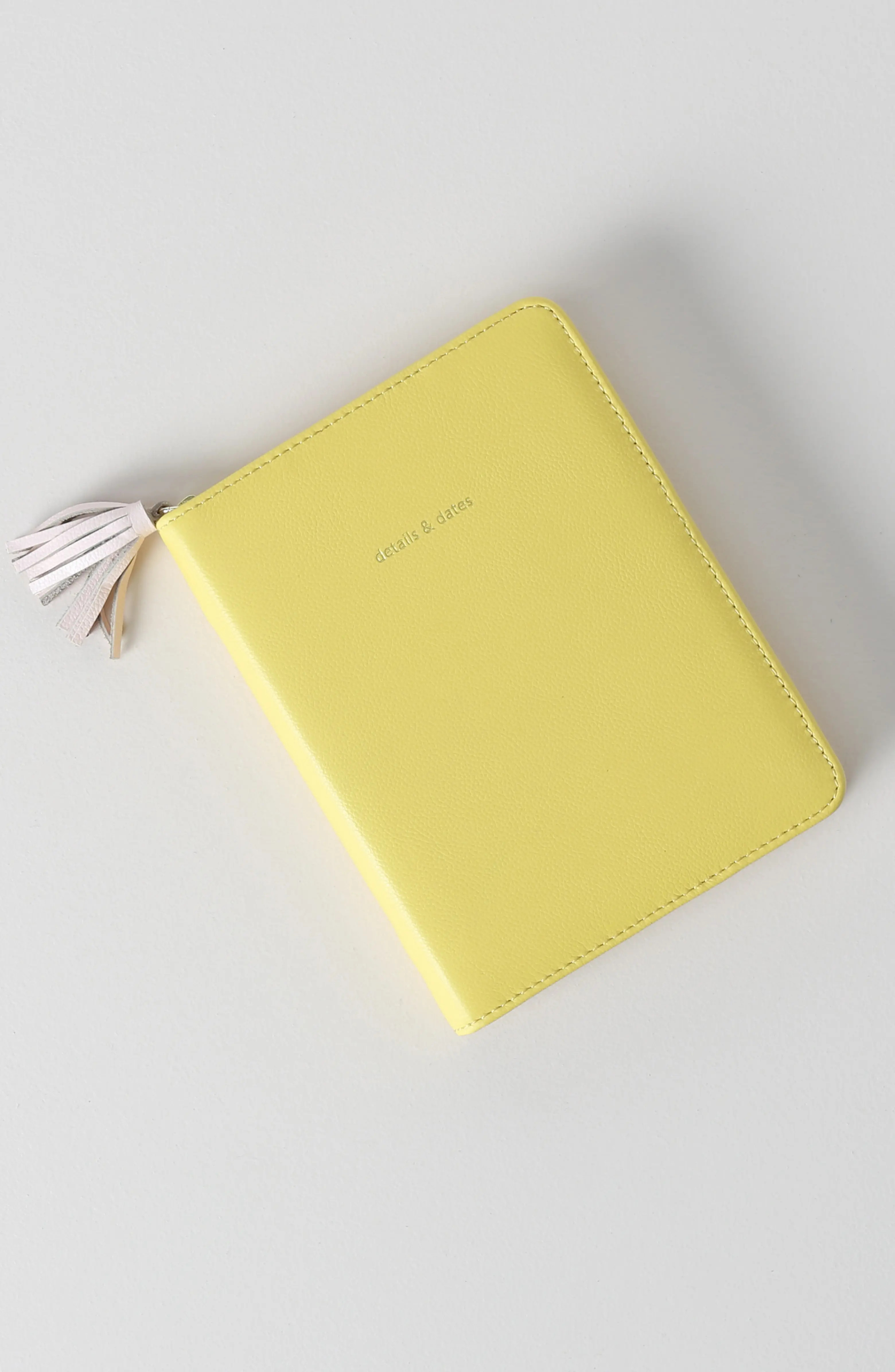 Anglophile Zip-Around Leather Journal | Nordstrom