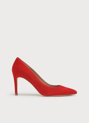 Floret Red Suede Courts | L.K. Bennett (UK)