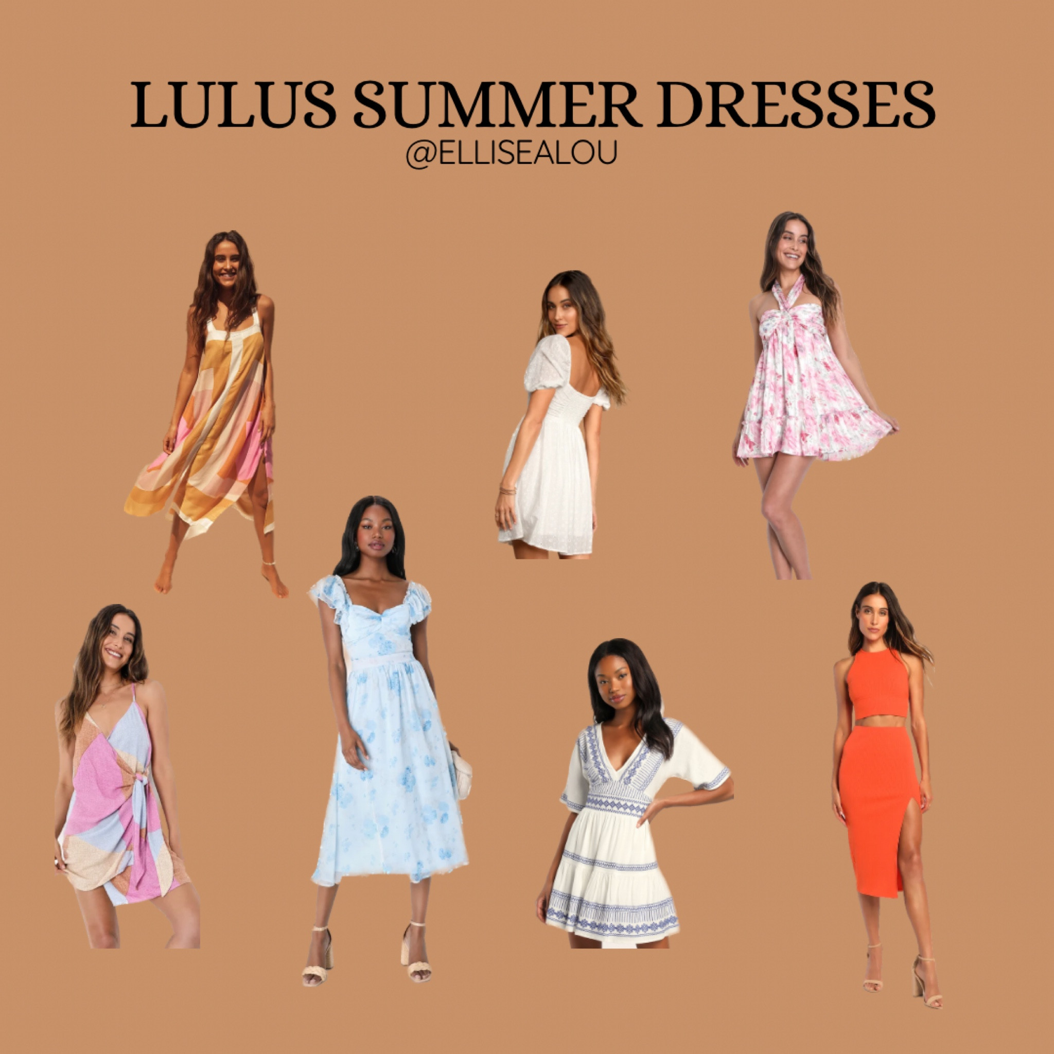 Lulus is everything this year for summer dresses. I am obsessed with all of these and need them in my wardrobe asap. Perfect for a date night, church, brunch, or a little girls day. 🦋

summer, dresses, midi dress, maxi dress, brunch, date night

#LTKstyletip