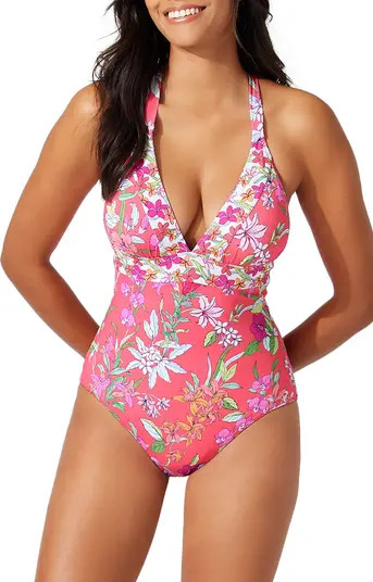 Summer Floral Reversible One-Piece Swimsuit | Nordstrom