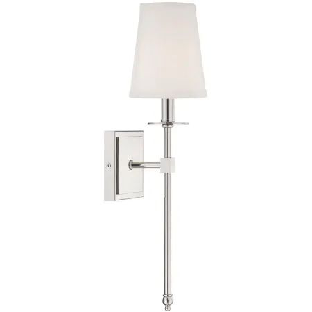 Savoy House 9-302-1-44 Classic Bronze Monroe Single Light 20" Tall Wall Sconce | Build.com, Inc.