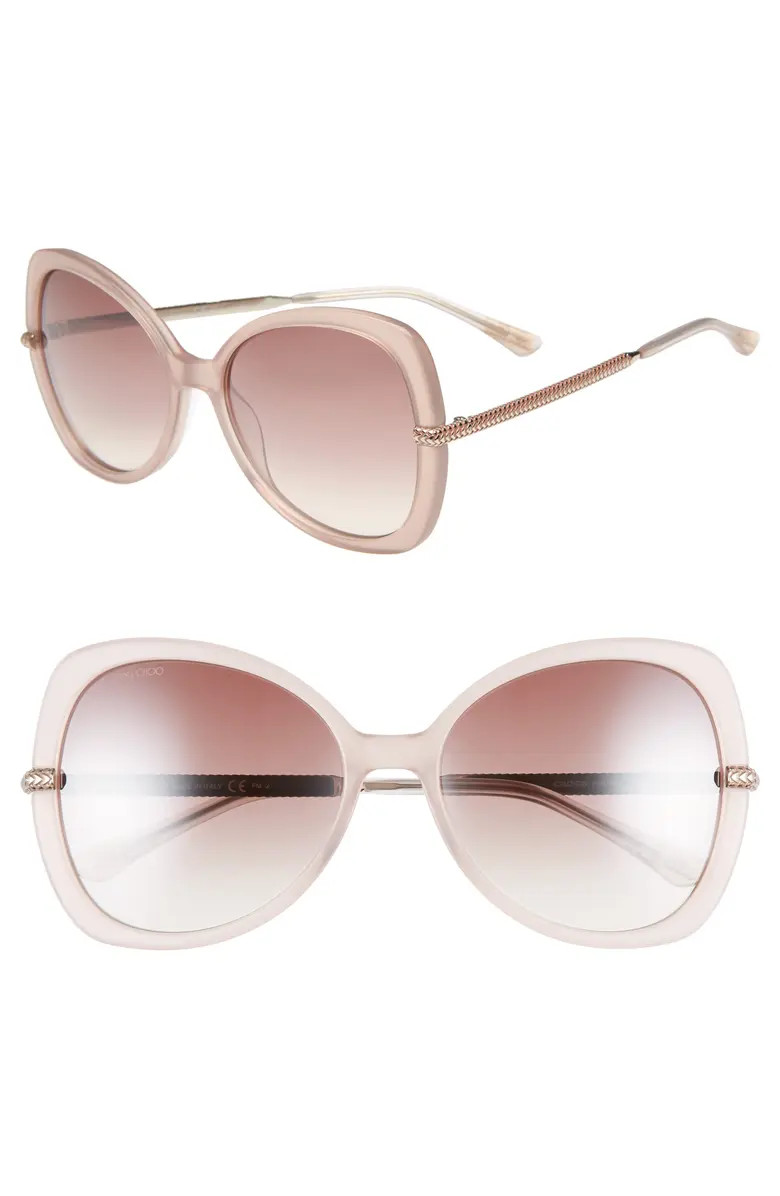 Cruz 58mm Butterfly Sunglasses | Nordstrom Rack