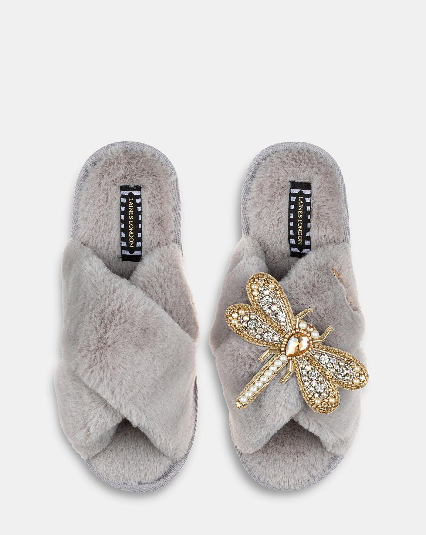 Laines London Dragonfly Slippers | JD Williams (UK)