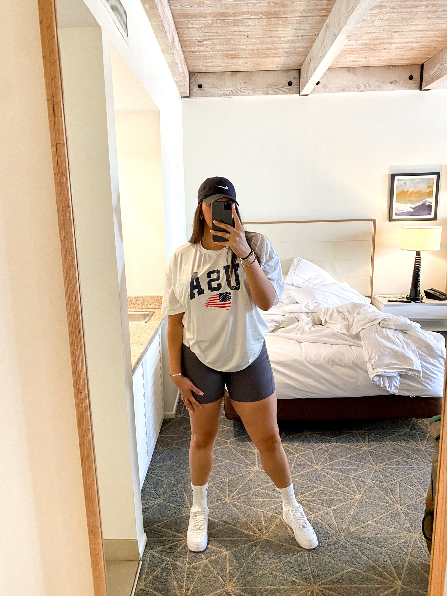 Travel Outfit for Road Trip in Arizona 

Errand Outfit
Biker Shorts
Oversized Tshirt 
Amazon Clothes
Amazon Fashion 
Amazon Finds 
Nike Socks 
Nike Shoes 
Air Force Ones 
Mom Outfit 
Mom Style 
Baseball Hat 
Easy Outfit
Throw On Outfit 
White T Shirt 
Curvy Fashion 
Curvy Style 
Curvy Outfit 
Nike Outfit 
Nike Hat 
Gold Hoops 

#ltkcurves #ltkover30

#LTKbeauty #LTKfindsunder50 #LTKmidsize