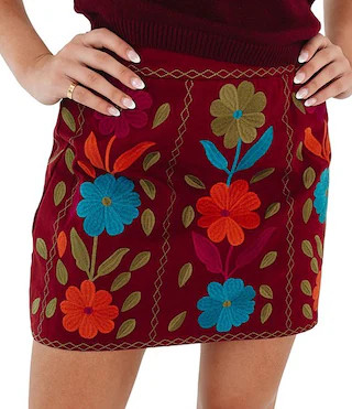 Cody Floral Skirt | Dillard's