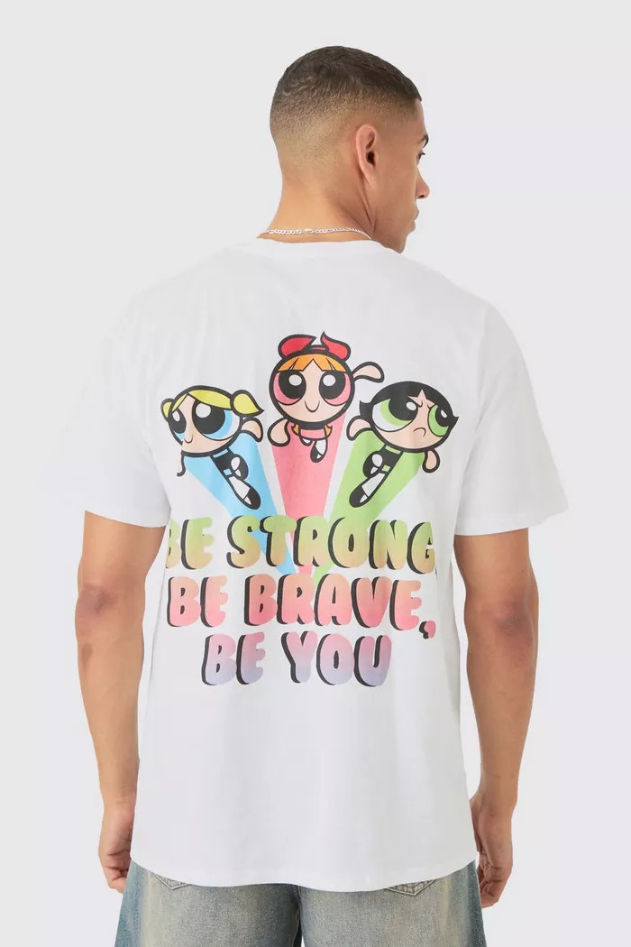 Oversized Powerpuff Girls License T-shirt | boohoo (US & Canada)