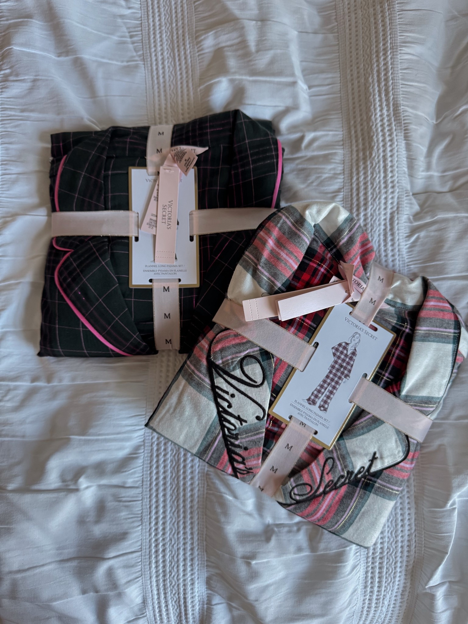 Cozy season starter pack 🎄🎁
Just stocked up on these Victoria’s Secret flannel pajama sets and I’m obsessed. They’re soft, festive, and perfect for gifting (or keeping for yourself 👀). #victoriasecret 
These make the cutest matching moment for holiday mornings — and they’re on sale too! 

#LTKHoliday #LTKSeasonal #LTKGiftGuide