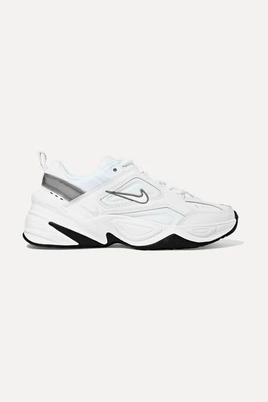 M2K Tekno leather and mesh sneakers | NET-A-PORTER (US)