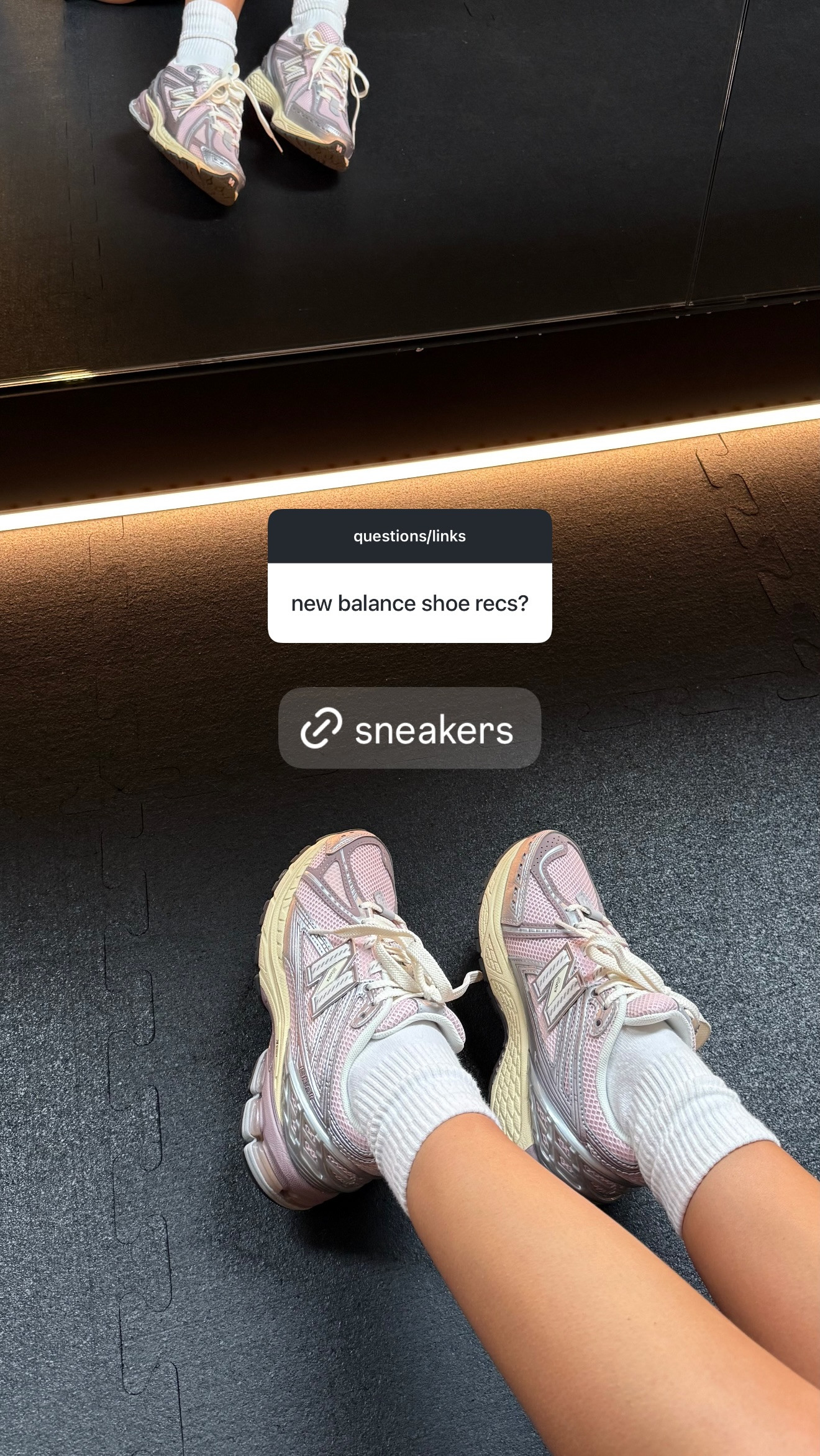 my favorite new balance sneakers! 

 #LTKootd