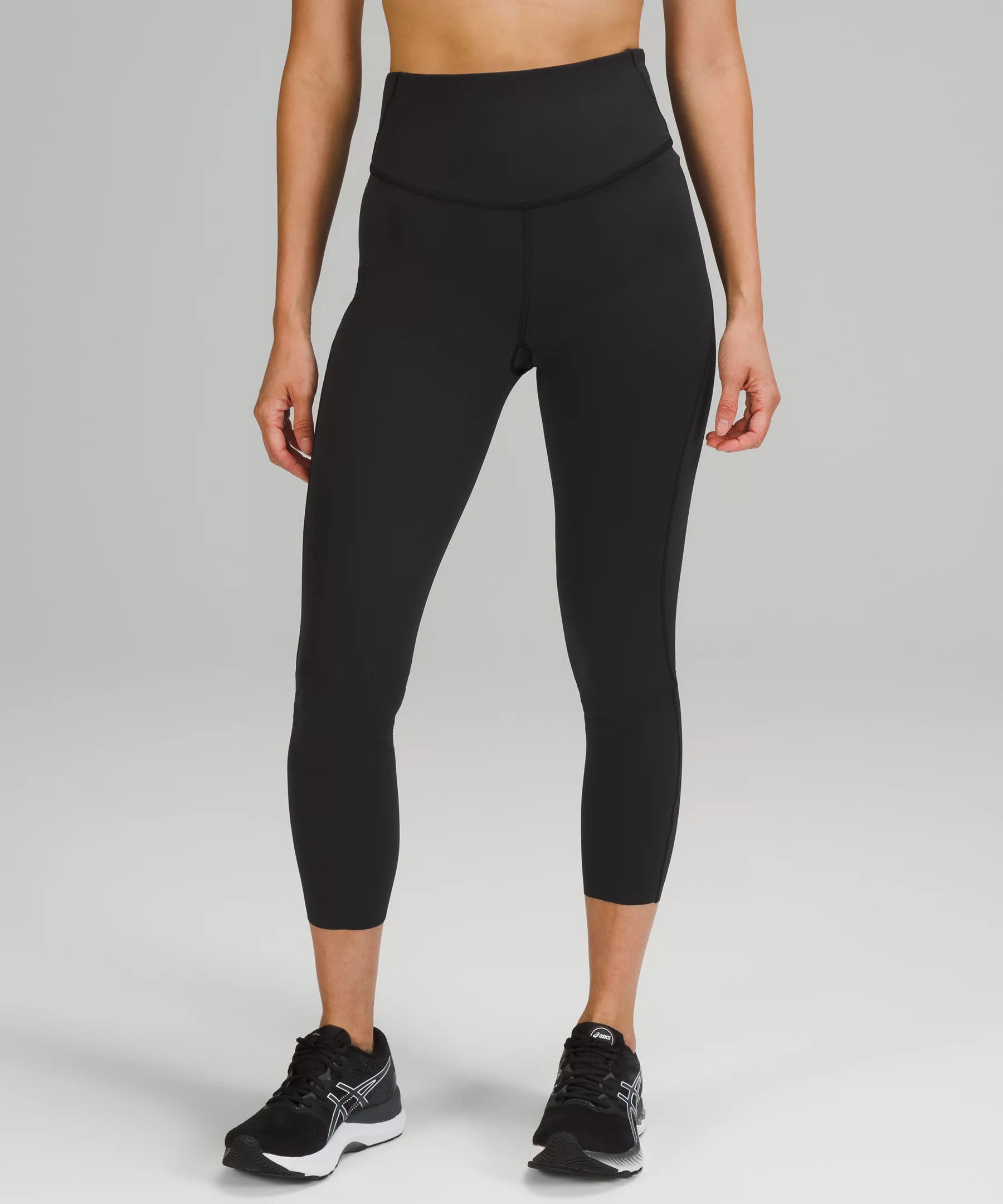Base Pace High-Rise Crop 23" Brushed Nulux | Lululemon (US)