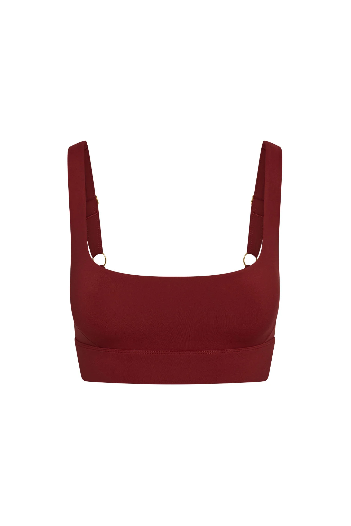 Denali “The Devin Bra” - Burgundy | Monday Swimwear