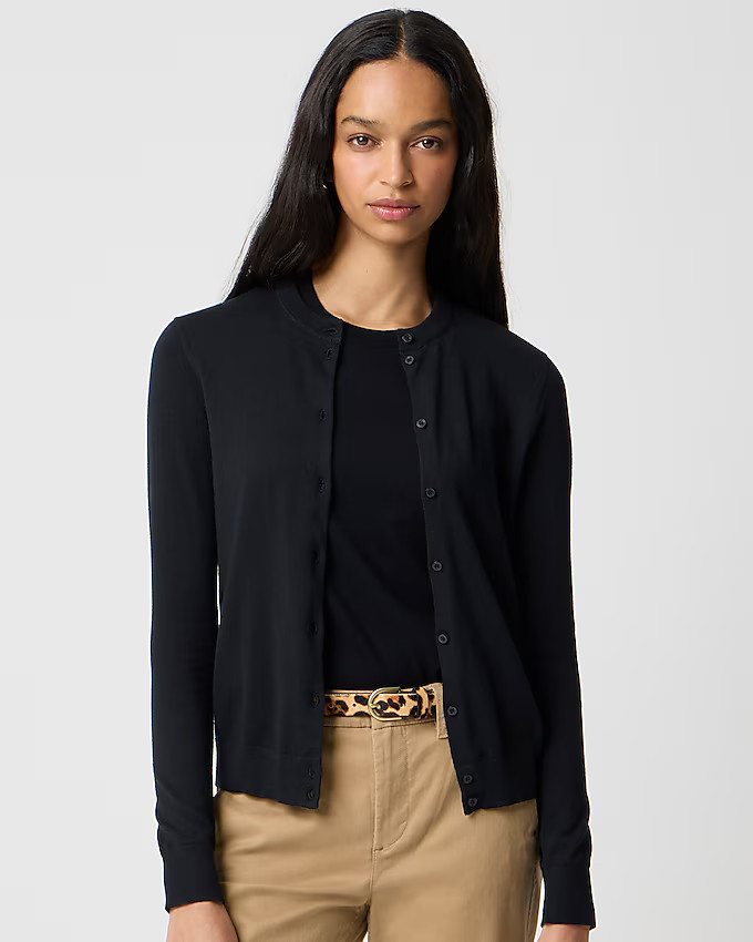 Classic cotton cardigan sweater | J.Crew Factory