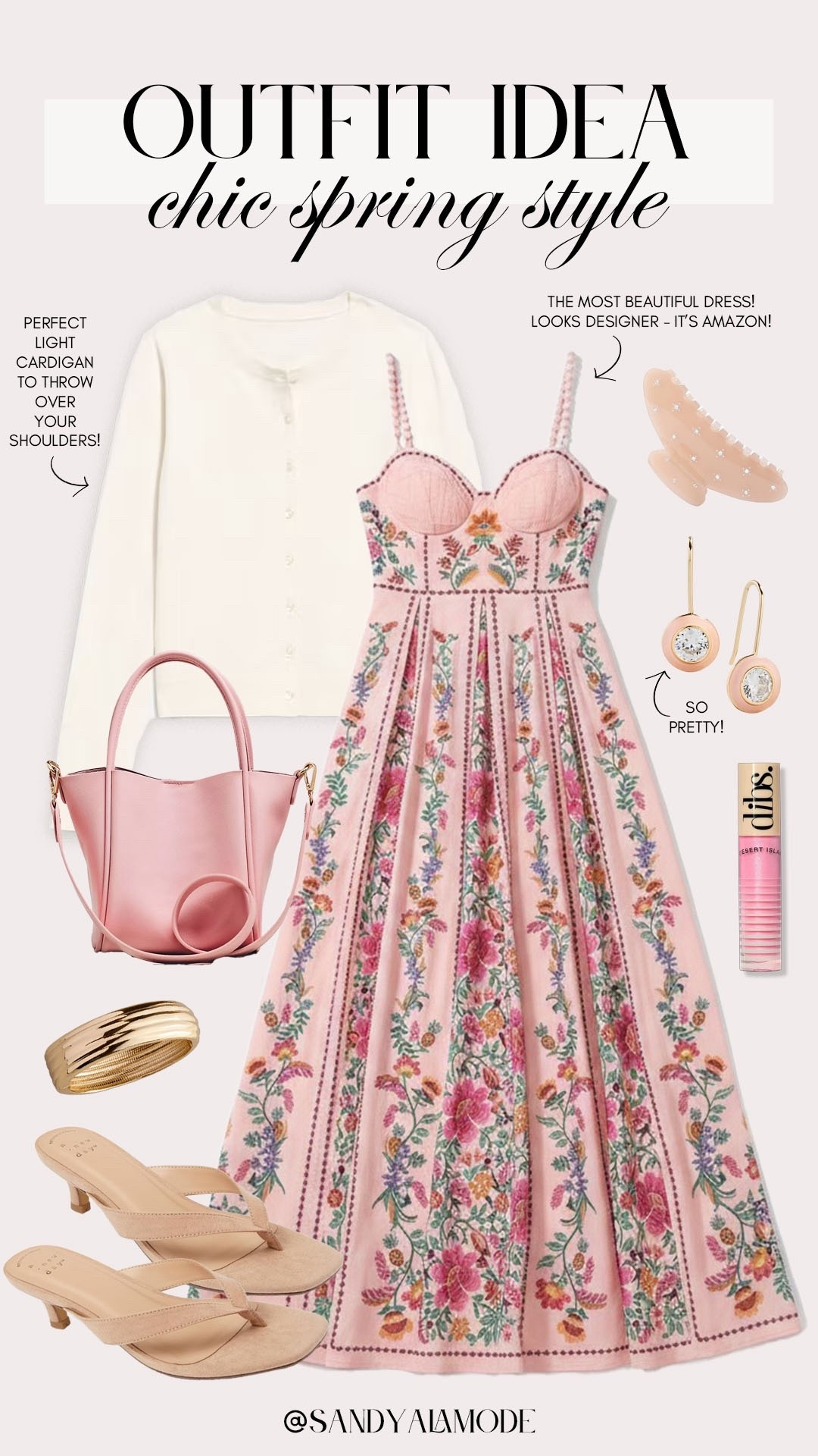 Chic spring style. Amazon fashion. Amazon designer inspired floral dress. Farm Rio inspired dress. Spring wedding guest dress. Pink spring style. Spring event outfit  

#LTKootd #LTKSeasonal #LTKSaleAlert