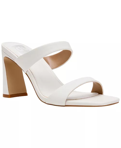 Women's Veniss Two-Band Blade Heel Dress Sandals | Macy's
