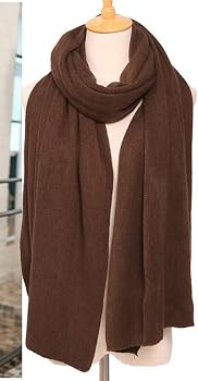 Wander Agio Womens Warm Winter Infinity Scarves Set Blanket Scarf Pure Color | Amazon (US)