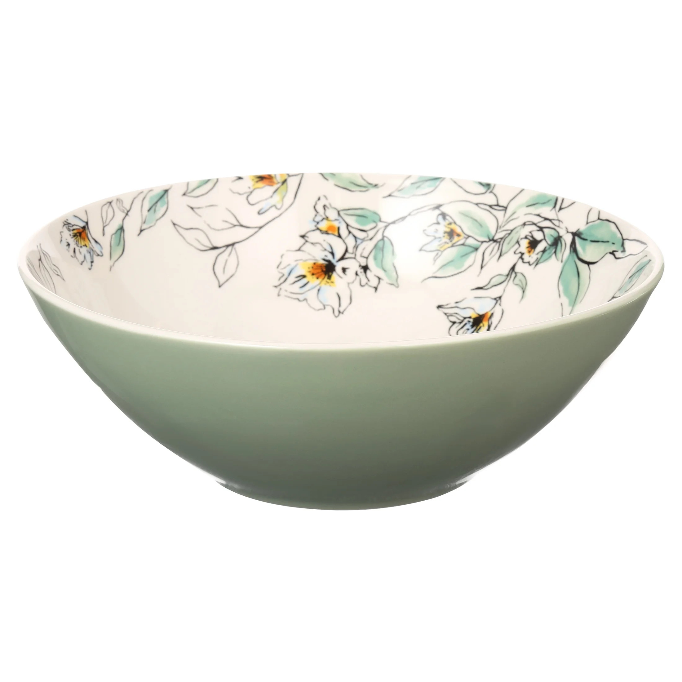Oneida Entertain 365 64 oz Botanica Porcelain Serving Bowl | Walmart (US)