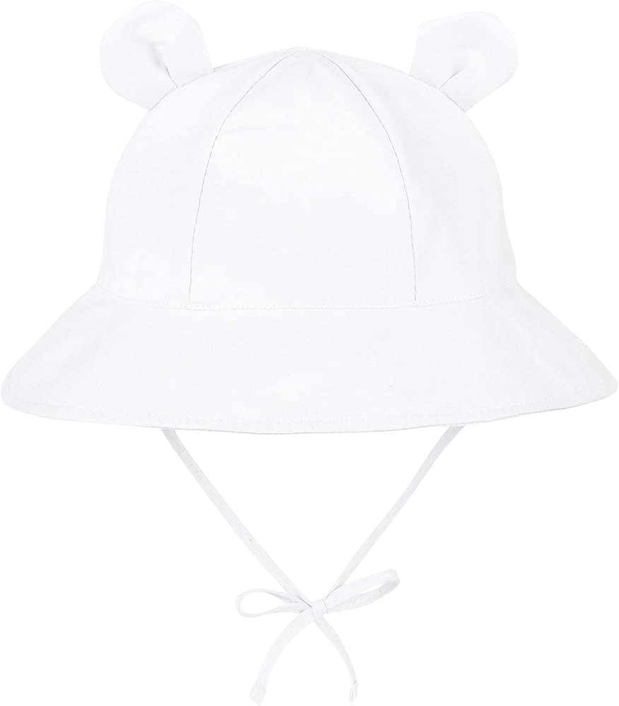 Zando Baby Toddler Sun Bucket Hats Wide Brim Beach Hats Infants Girls Cap Sun Protection Summer K... | Amazon (US)
