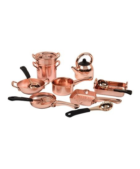 Copper Play Kitchen Set | Zulily