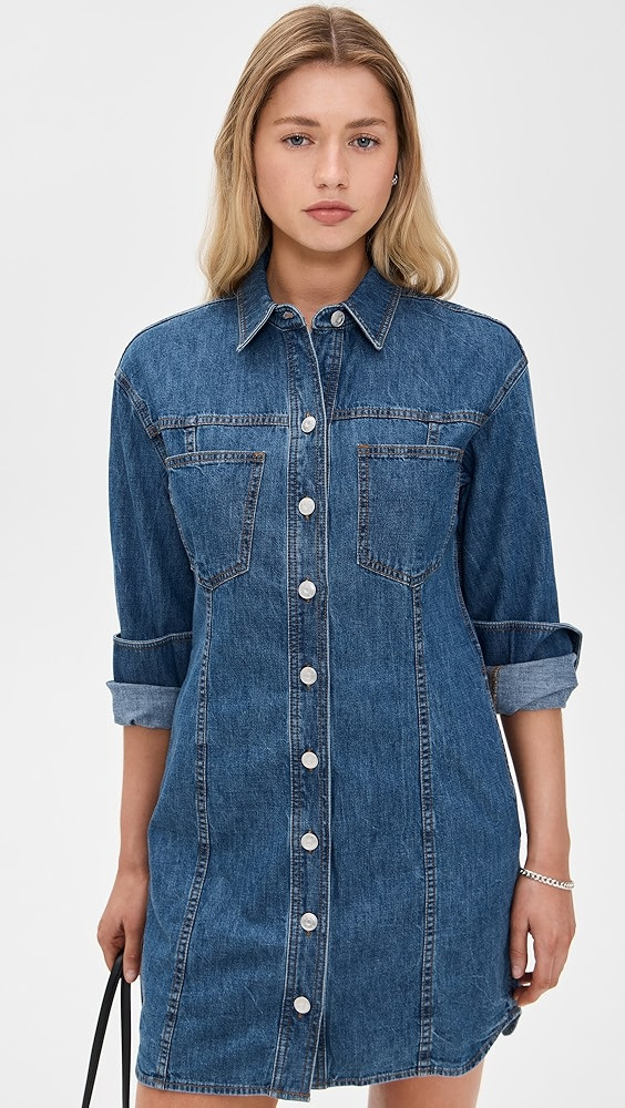 Marissa Shirtdress In Daikanyama Wash | Shopbop