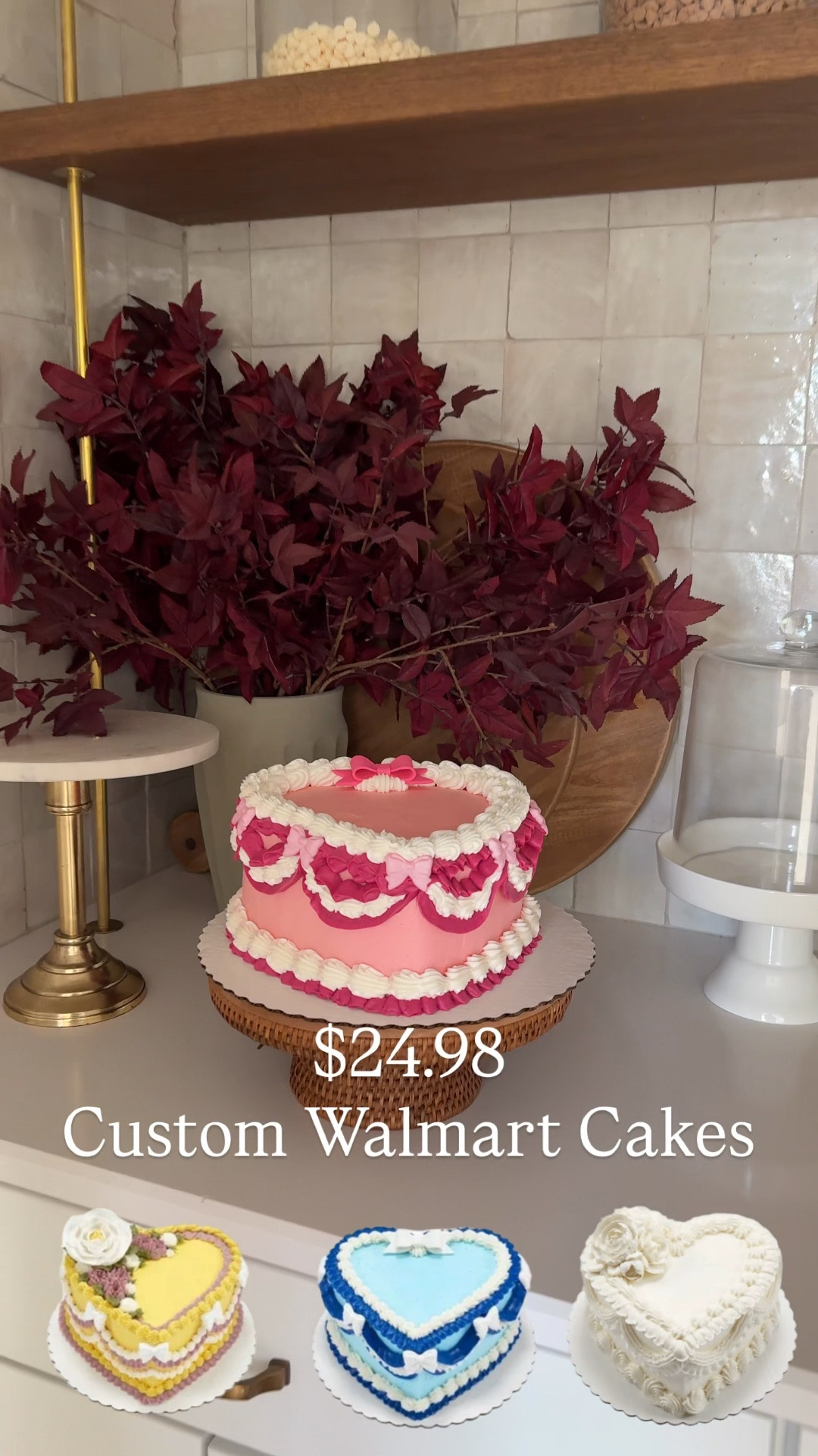 $24.98 Custom Walmart Cake and it is delicious!!! So many options. Can also search “Freshness Guatanteed Custom Cake" 🎂 🍰 

#LTKHome #LTKfoodie #LTKSeasonal
