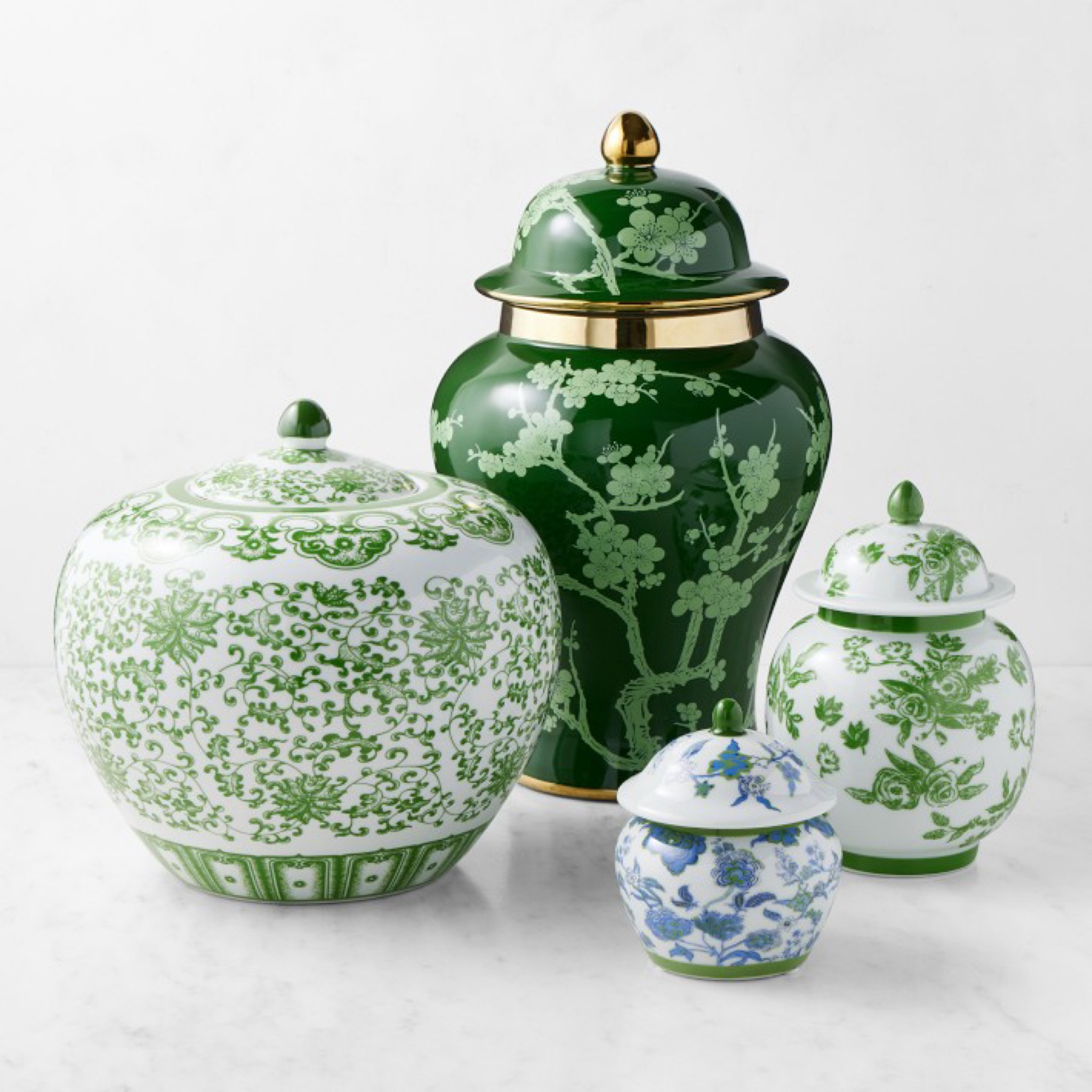 New ginger jars 💗 green ginger jar, temple jars, chinoiserie grandmillennial decor green vase home decor finds 

#LTKsalealert #LTKfindsunder100 #LTKhome