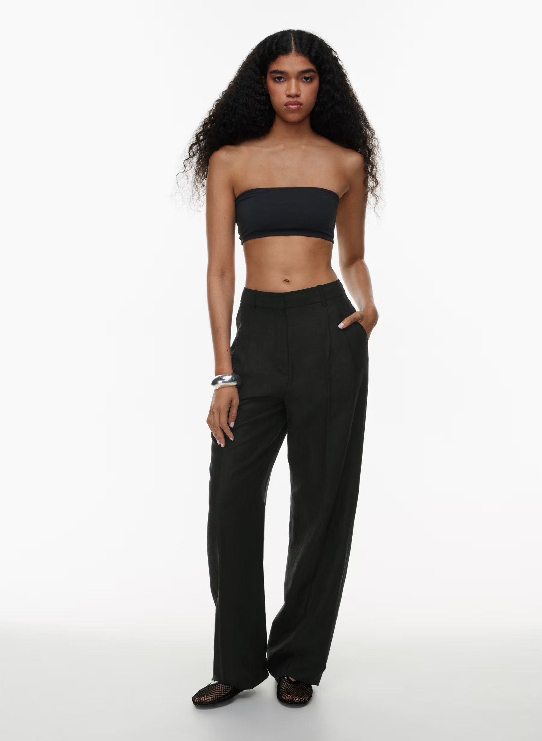 THE EFFORTLESS PANT™ LINEN | Aritzia