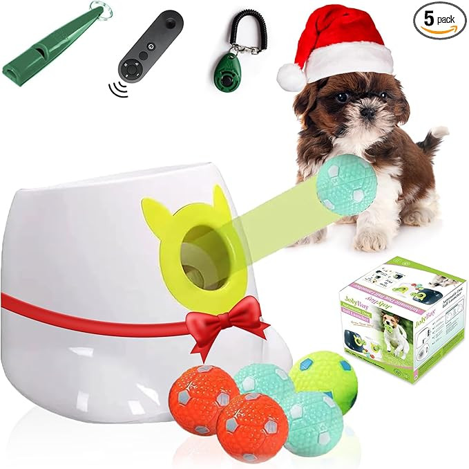 Automatic Small Dog Ball Launcher - Remote Control Interactive Fetch Machine Thrower for Small an... | Amazon (US)
