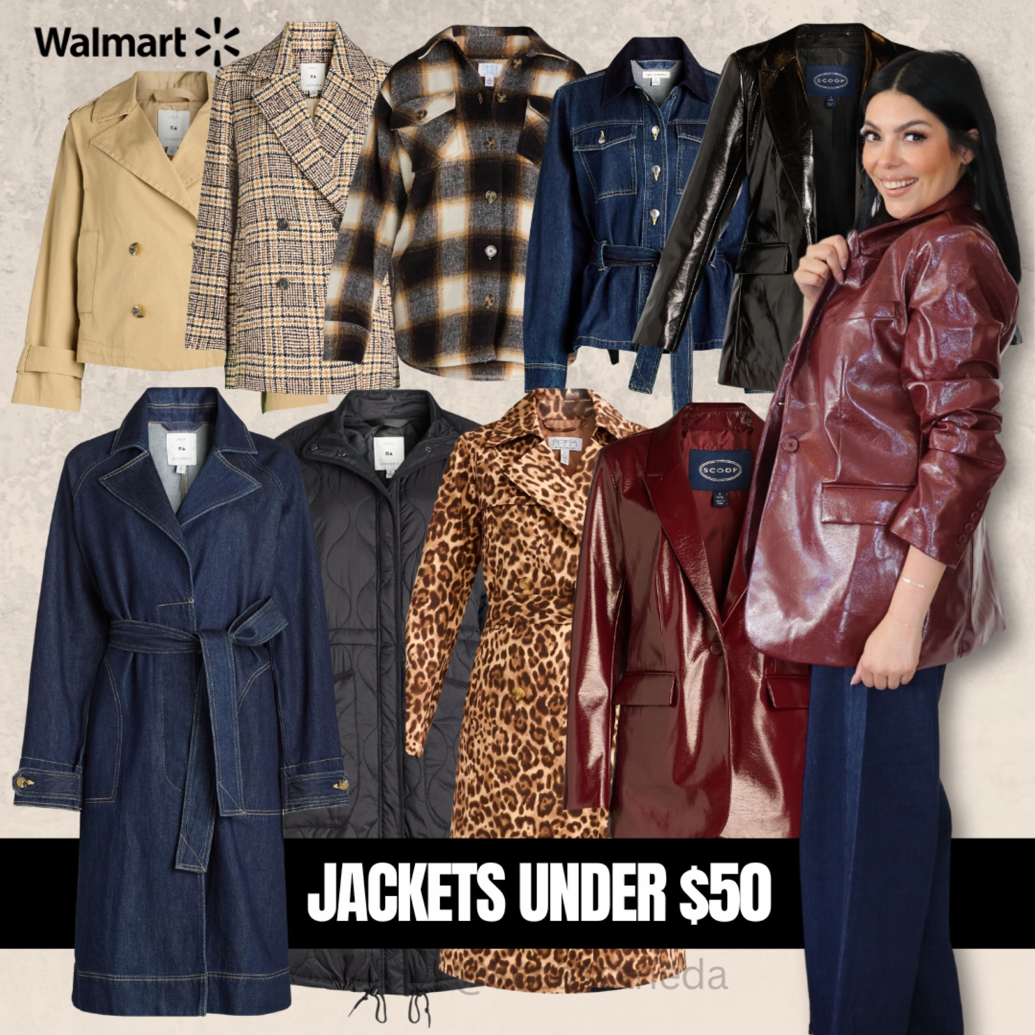 #walmartpartner | @walmartfashion
Walmart just dropped a ton of new fall jackets under $50 and here are just a few ! If you were looking for quality, versatility and trending these jackets are a must! 
@walmart #walmartfashion #walmart

#LTKStyleTip #LTKSeasonal #LTKFindsUnder50
