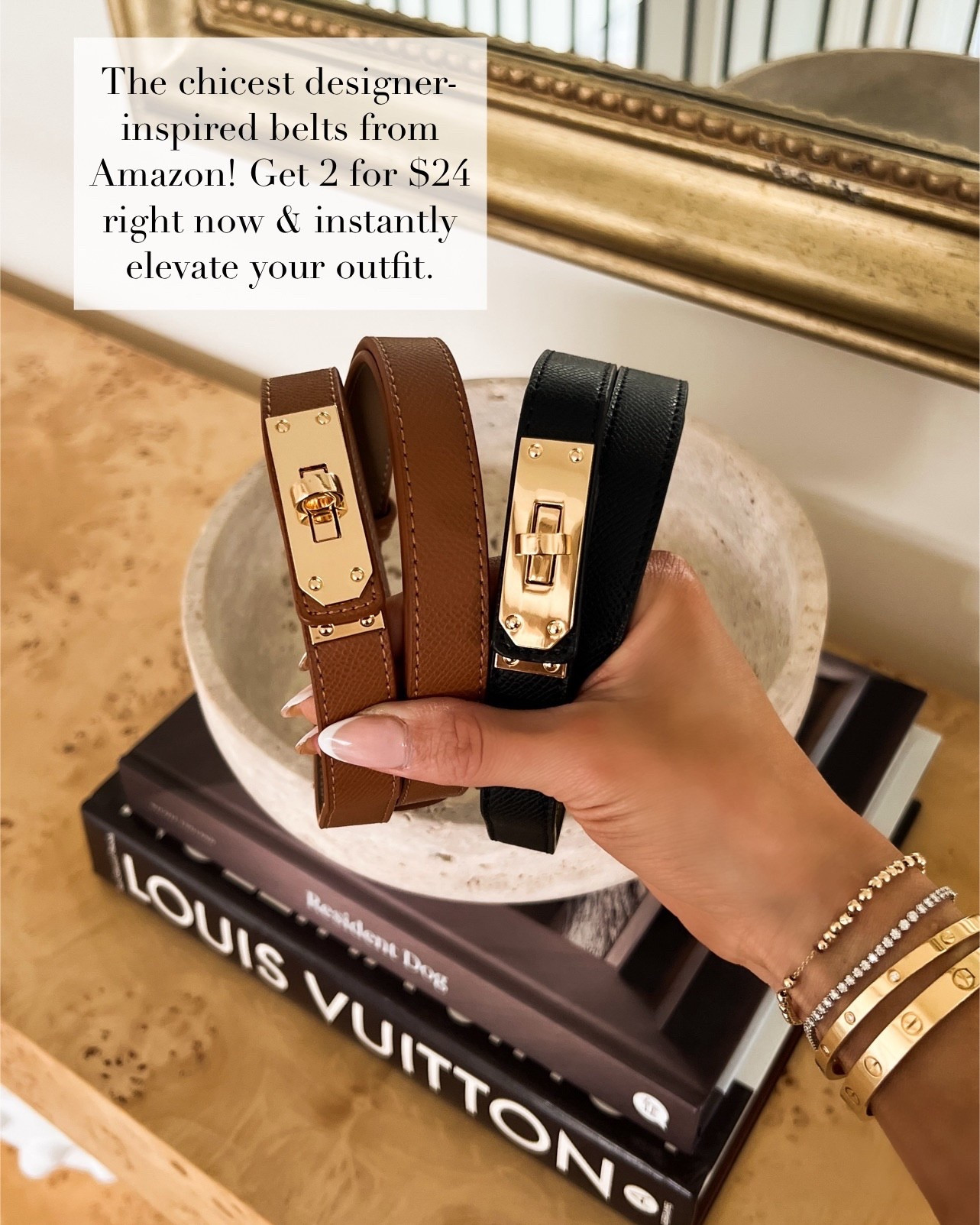 Amazon belts on sale for the Amazon spring sale 
These look like the Hermes belts - I’ve been wearing them with everything 

#LTKSaleAlert #LTKWorkwear #LTKOver40