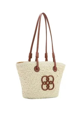 Bolsa Feminina Chenson Palha Ombro Media Praia Piscina Verão Bege 3184578 | Dafiti (BR)