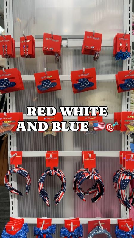 Red, White and Blue 🇺🇸🎯 Loving all these new Americana accessories! Perfect for the 4th of July! 

Follow me for more affordable finds and Target goodies! 


#LTKstyletip #LTKfindsunder50 #LTKSeasonal