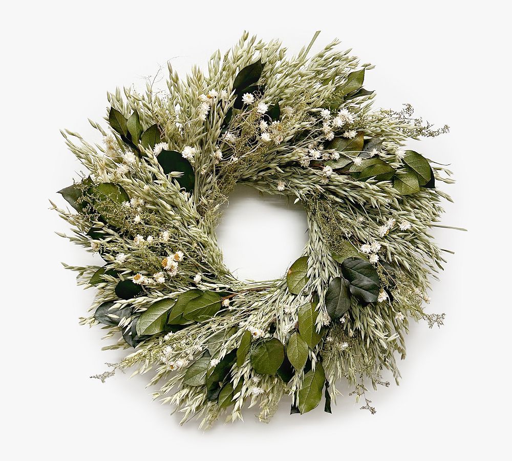 Dried Pastoral Morning Wreath | Pottery Barn (US)