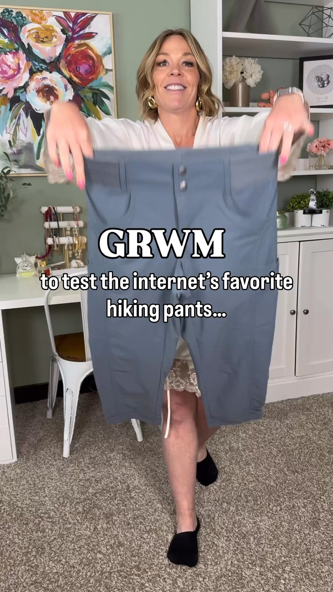 GRWM to test the Clamber Hiking Pant from @TitleNine.

I wanted a pair of pants that could handle real life in motion — hiking, travel days, exploring, and yes… chasing my dog Louis down the trail.

The Clamber Pant is Title Nine’s #1 selling hiking pant for a reason:

• super durable recycled ClambR™ fabric
• tons of pockets (a must)
• available in short, regular, and long inseams
• hidden adjustable cinch system so you can change the length instantly

They’re tough enough for the trail but still flattering enough that I’d wear them on a travel day or running errands.

Louis approved the hike. 🐾


#ad #TitleNinePartner 

#LTKfitnessgoals #LTKOver40 #LTKgrwm