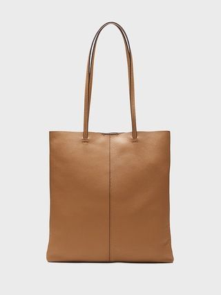 Leather Effortless Tote | Banana Republic (US)