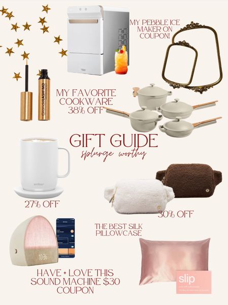 Splurge worthy gift guide
Gifts for her
Kitchen gifts
Ember mug
Silk pillowcase
Our place

#LTKsalealert #LTKSeasonal #LTKGiftGuide