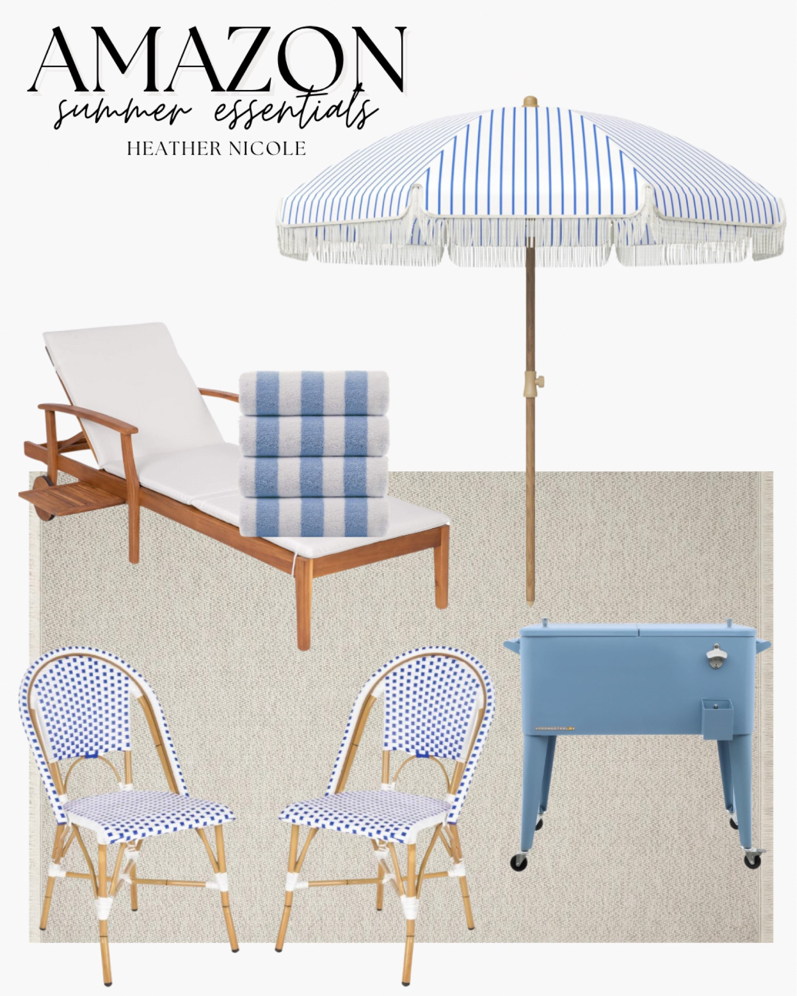 Amazon summer essentials. Turn your outdoor living space into a relaxing oasis that makes you feel like you’re on vacation 🌴 So many deals going on right now! 

Outdoor furniture. Outdoor living. Lounge chairs. Home finds. Home decor   Outdoor seating. Indoor/outdoor chairs. Umbrellas. Coolers. Beach towels. Amazon finds. Amazon deals. 

#LTKSaleAlert #LTKFamily #LTKHome