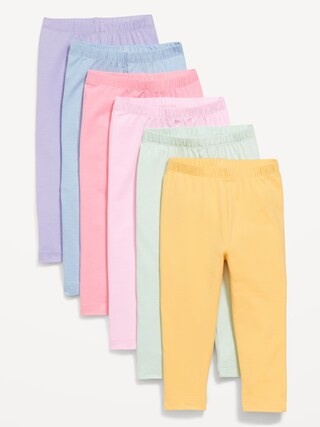 Leggings 6-Pack for Toddler Girls | Old Navy (US)