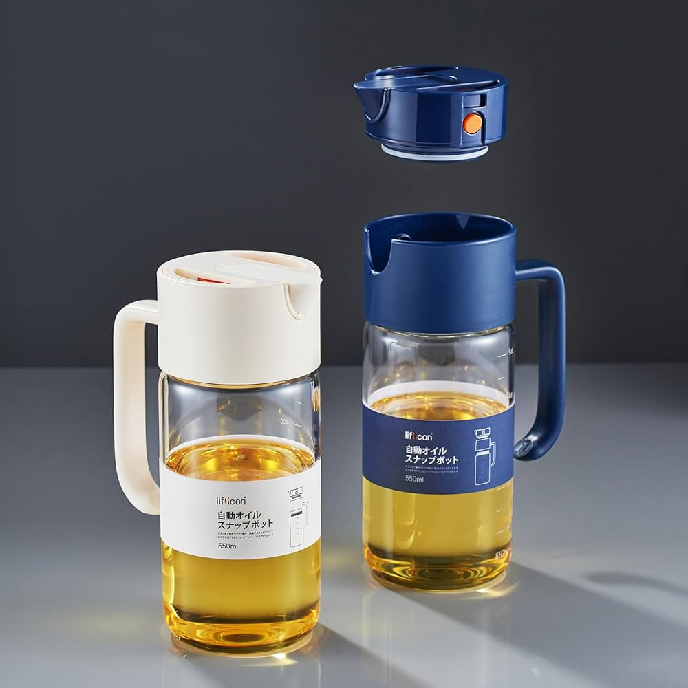 Fish Sauce Dispenser Bottle Kitchen, Drip Free Spout Cooking Olive Oil Dispenser Bottle, Auto Flip | Amazon (US)