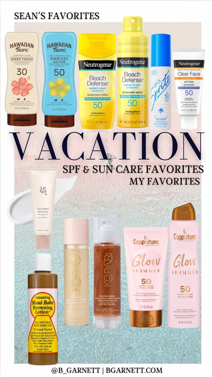 Our favorite spf and sun care for every day and travel 

SPF | beach essentials | daily spf | skincare | am skincare | travel essentials | pool bag | pool bag essentials 

#LTKTravel #LTKBeauty #LTKSwim