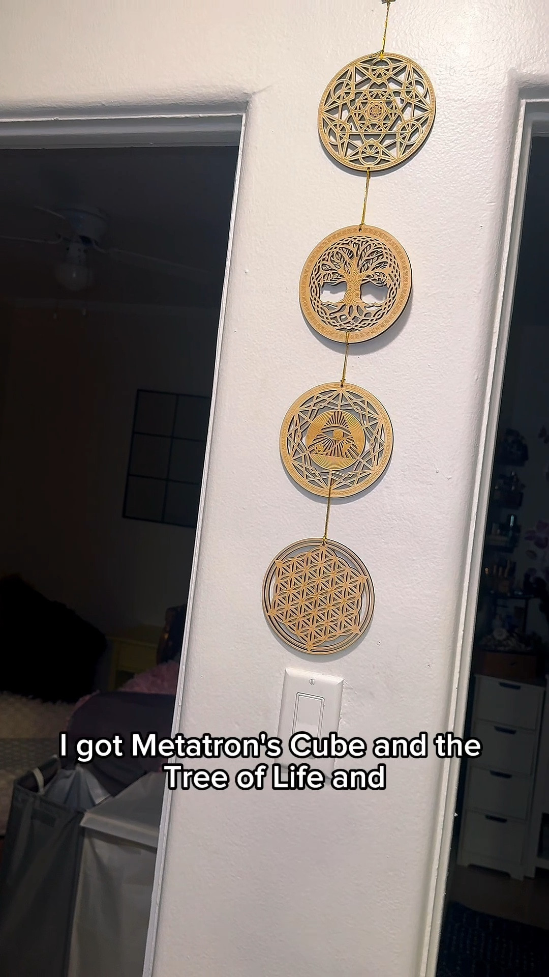 I love this sacred geometry wall art.🖼️ 

#LTKGiftGuide #LTKOver40 #LTKBeauty