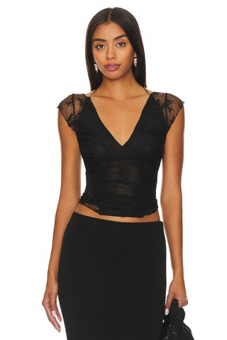 Free People x Revolve Lacey In Love Cami in Black from Revolve.com | Revolve Clothing (Global)