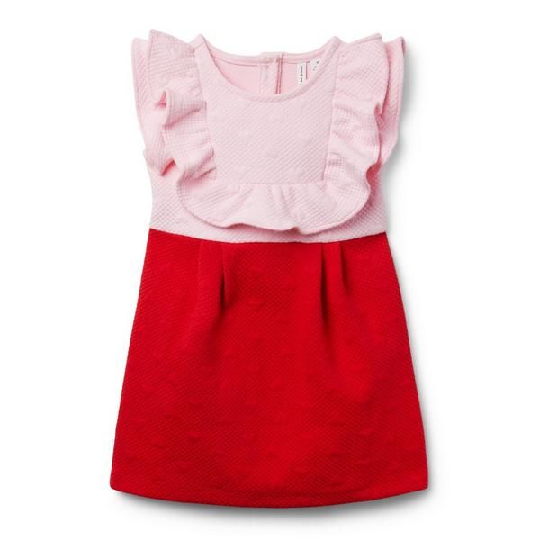 Quilted Heart Colorblocked Dress | Janie and Jack