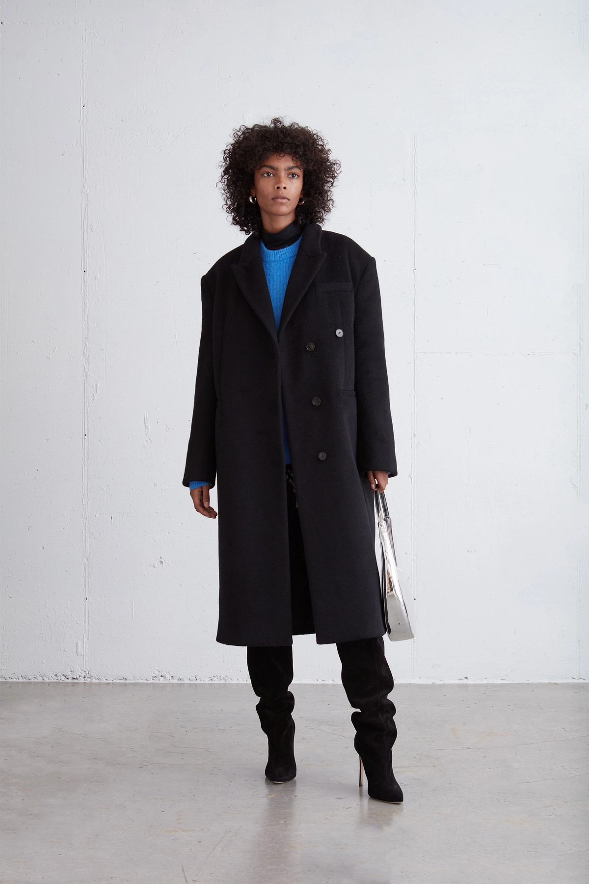 OVERSIZED WOOL BLEND COAT | OAK + FORT