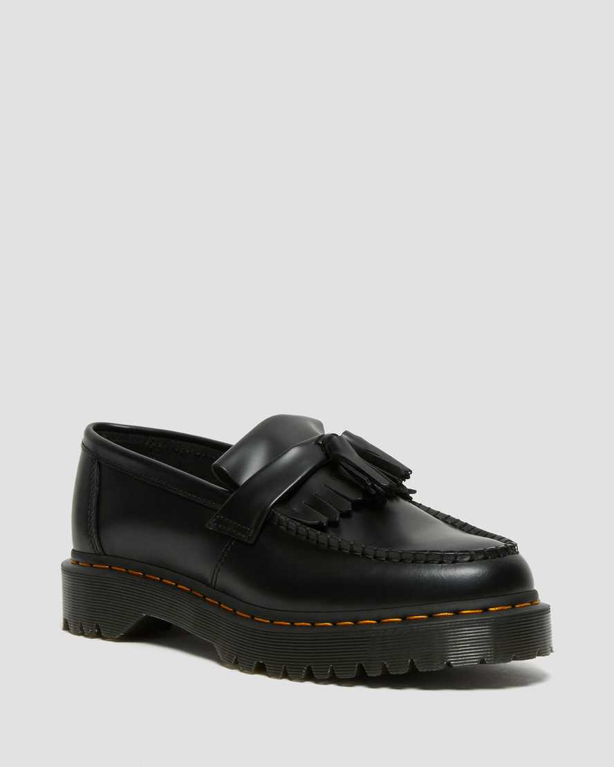 Adrian Bex Smooth Leather Tassel Loafers | Dr Martens (UK)