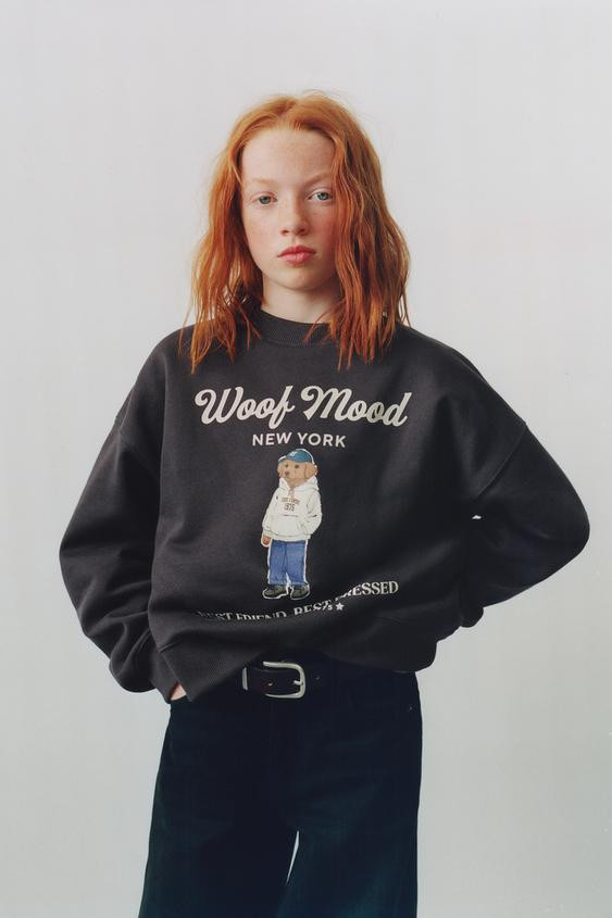 DOG PRINT SWEATSHIRT | Zara US