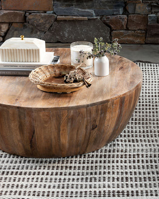 Jensen Coffee Table Washed Tobacco/Large | McGee & Co. (US)