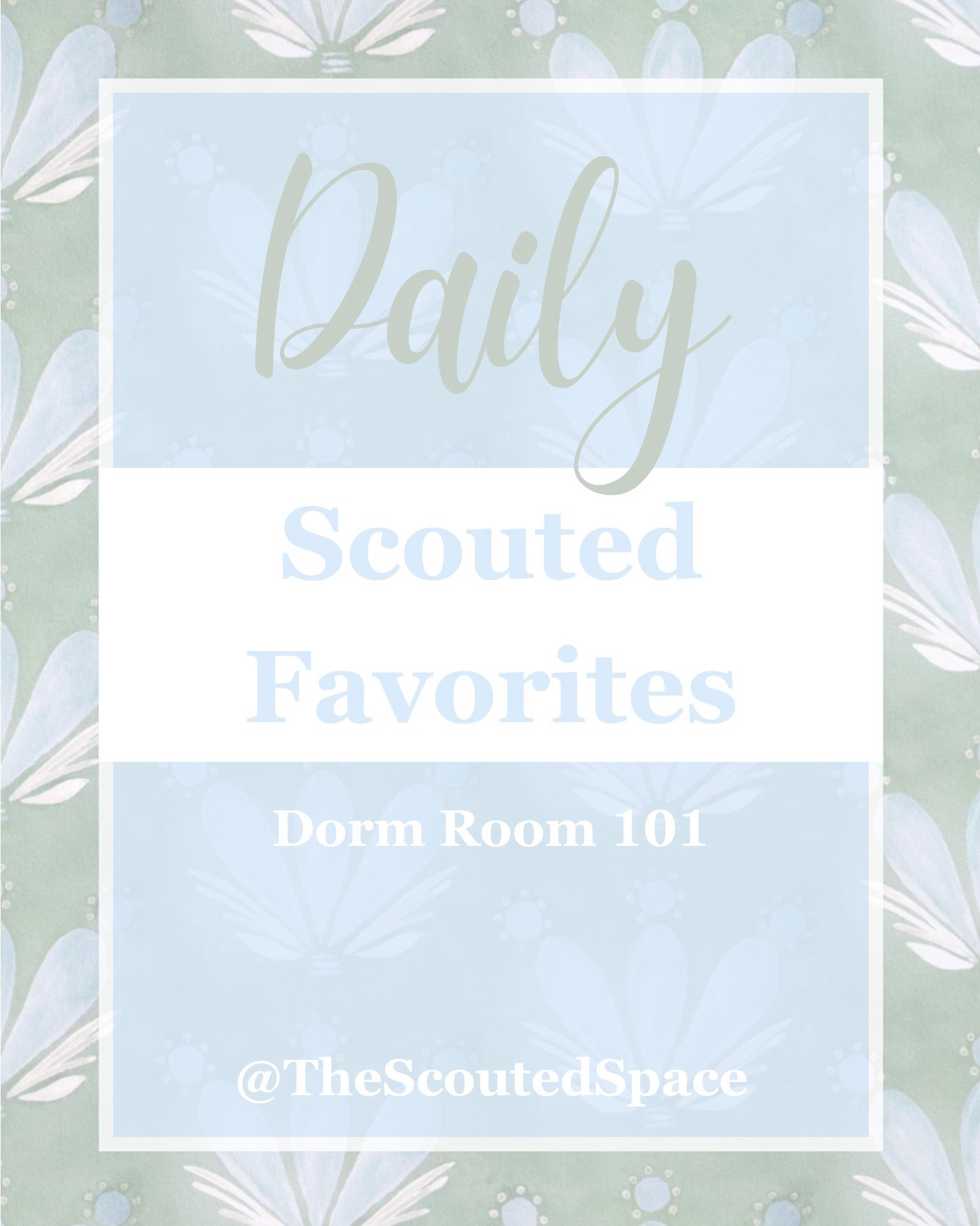 Dorm Room 101!

Let’s start adding the essentials to our cart as we begin to prep for college!

#LTKSeasonal #LTKHome #LTKStyleTip