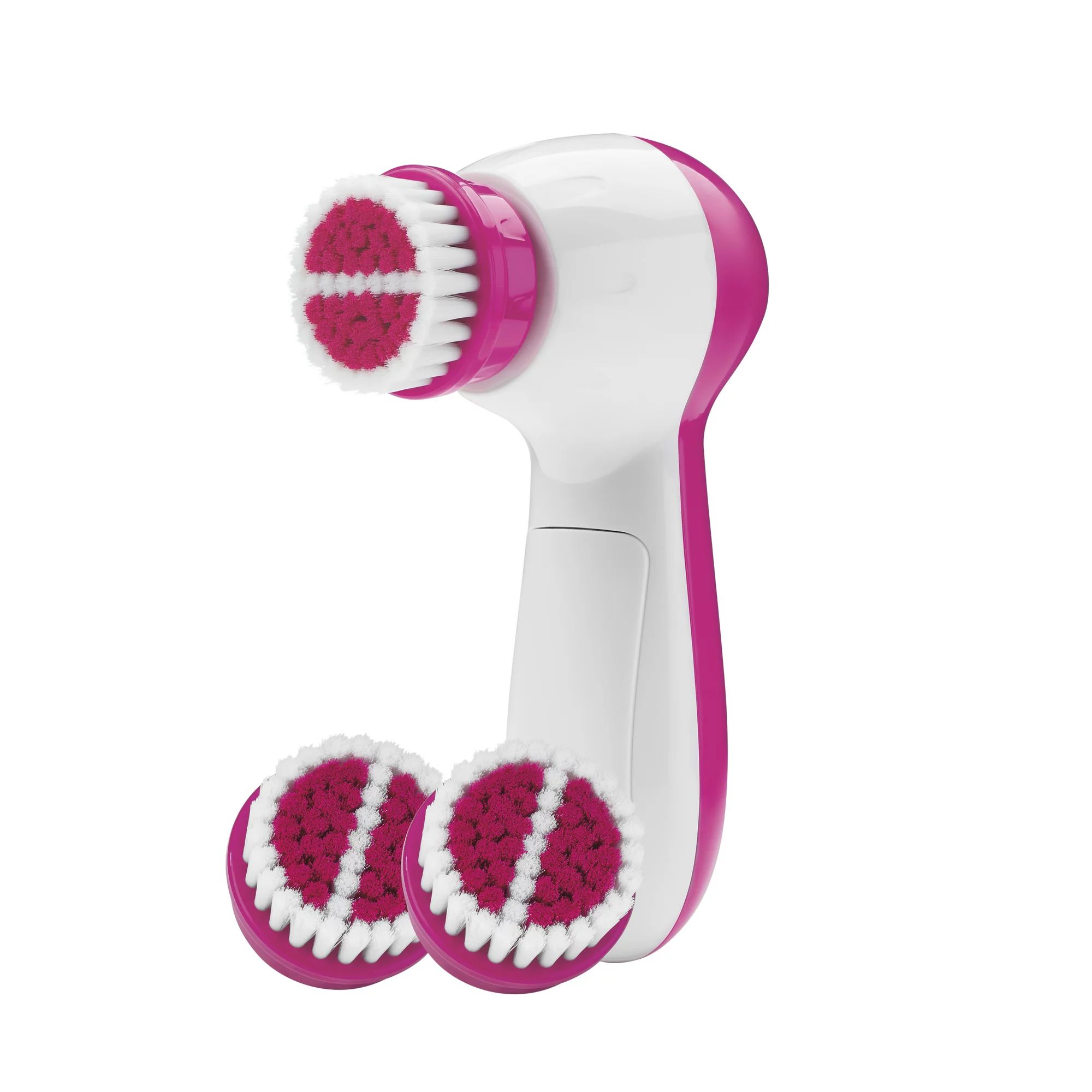 True Glow by Conair Facial Cleansing Brush Battery Operated, 3 Pieces FCB4WR | Walmart (US)
