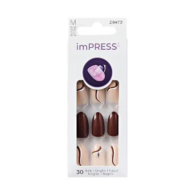 imPRESS Press-On Manicure No Glue Fake Nails - Better Me - 33ct | Target