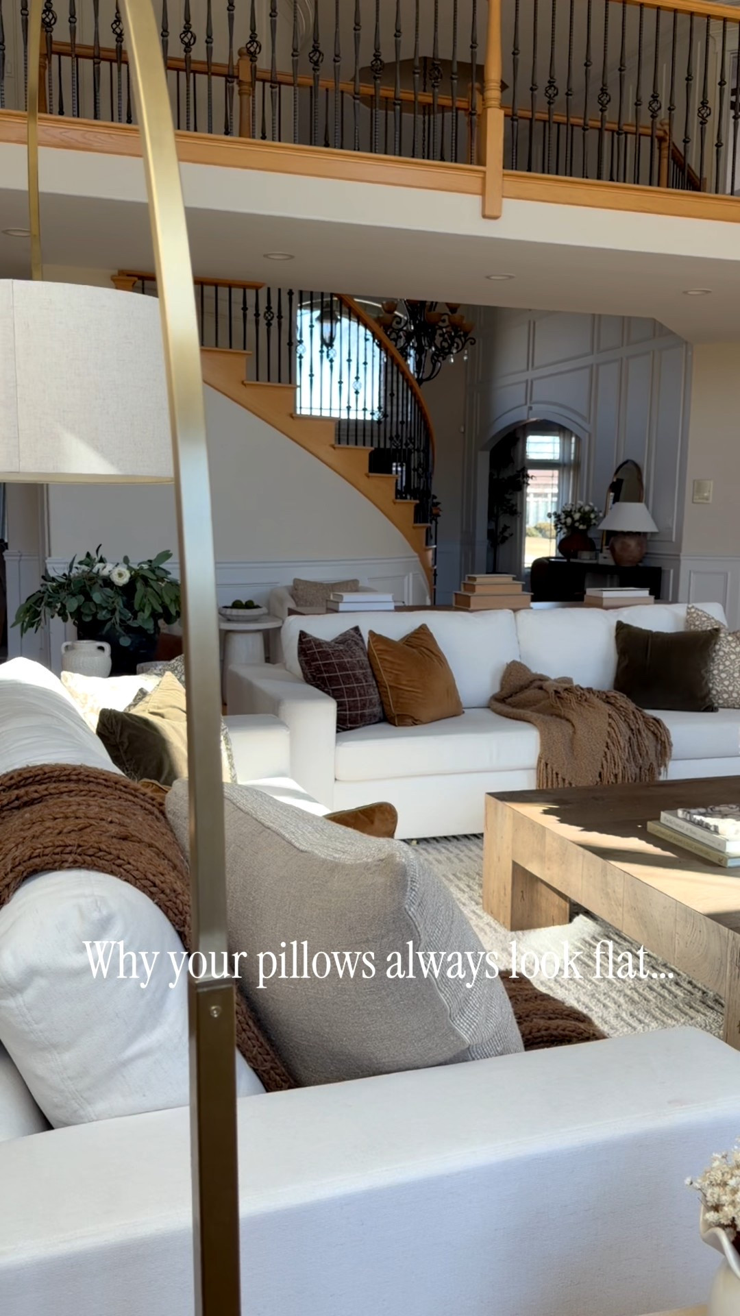The easiest way to make pillows look fuller — size up your inserts.

Sharing my go-to pillow inserts and covers here.

#LTKHome